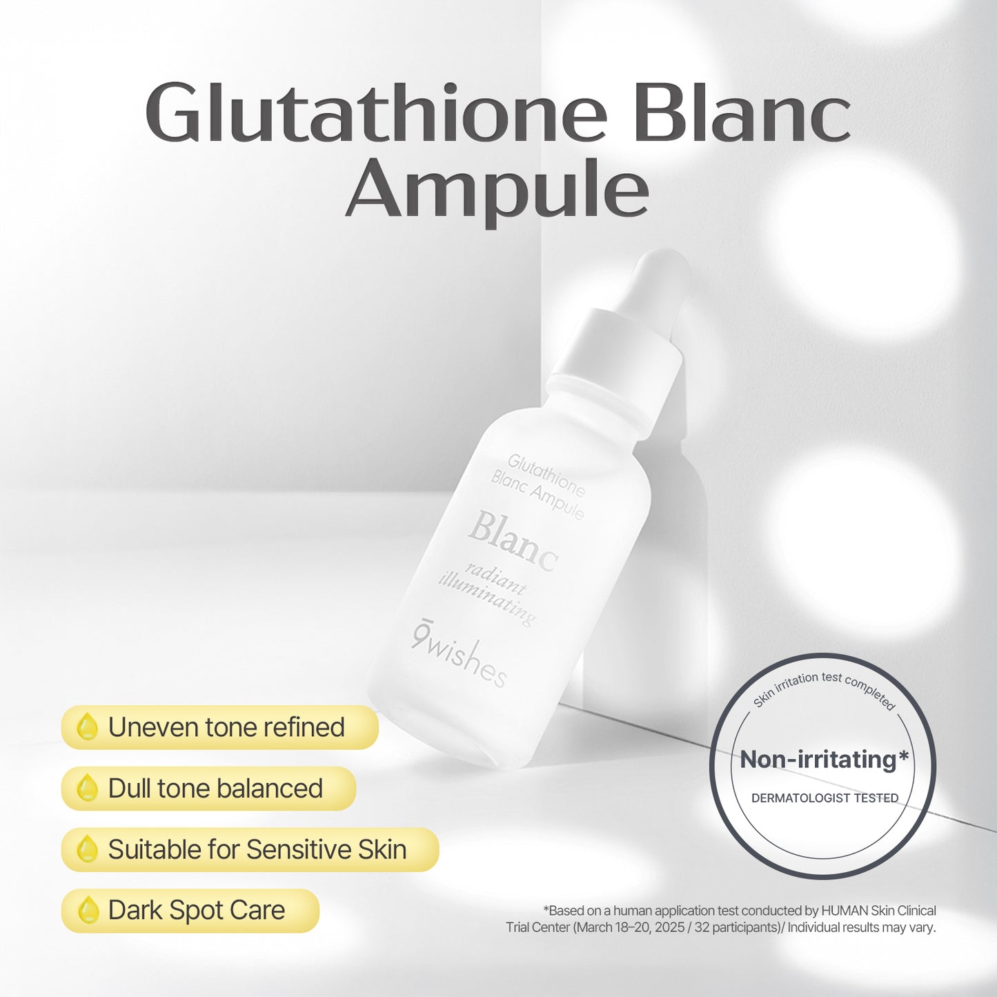 Glutathione Blanc Ampule  9WISHES