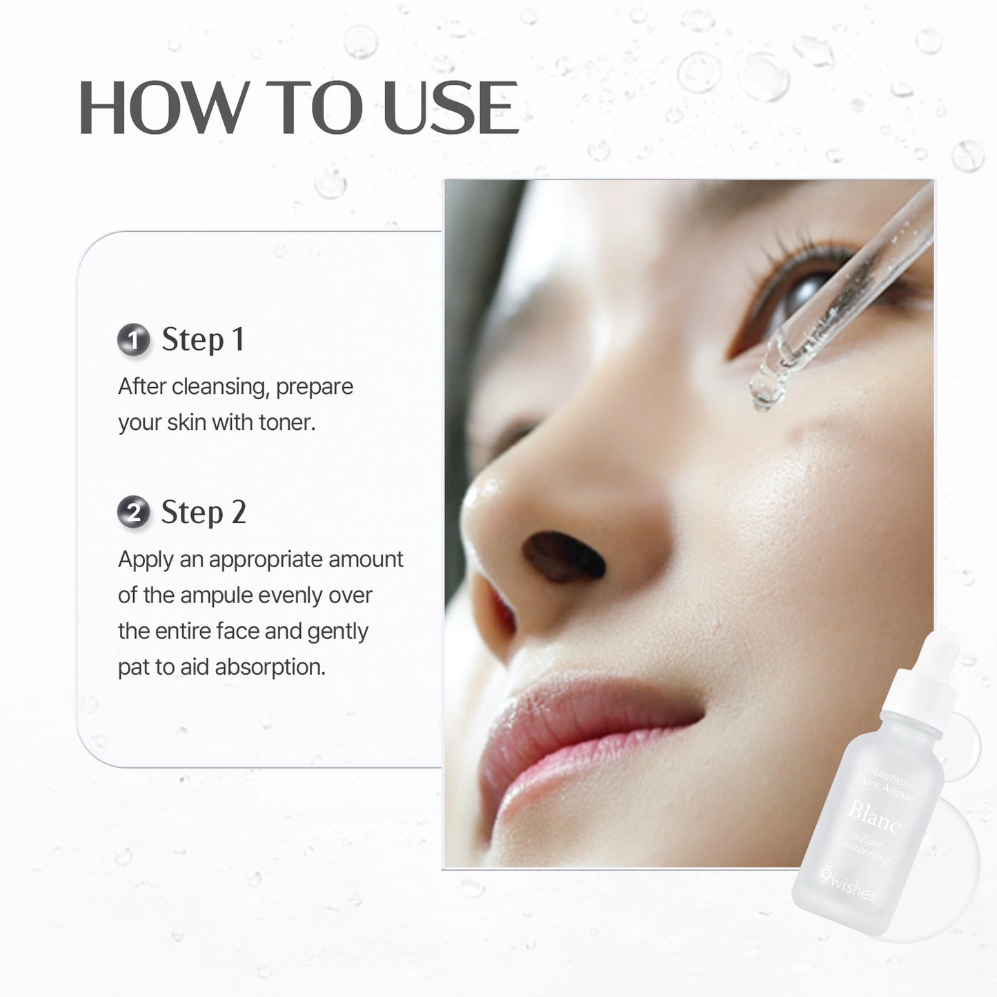 9wishes glutathione blanc ampoule 30m Glutathione Blanc Ampule – 9WISHES